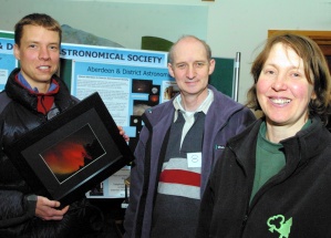 From left: Phil Hart, John MacNicol and Jackie Cumberbirch