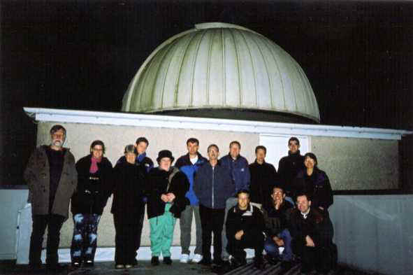 ADAS visit to the University of St. Andrews Observatory