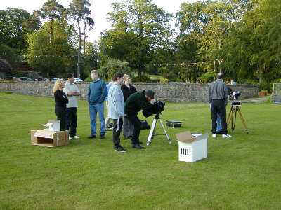 Observing the Moon on the Summer Solstice at Woodbank